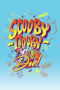 Stampa d'arte Scooby Doo - Zoinks, (26.7 x 40 cm)