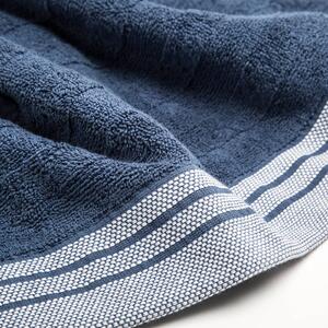 Asciugamano con Ospite in Cotone Cotton Blu Caleffi