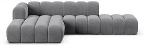 Divano angolare grigio chiaro ad angolo sinistro Lupine - Micadoni Home