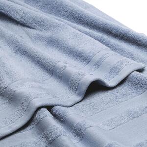 Asciugamano con Ospite in Cotone Soft Azzurro Caleffi