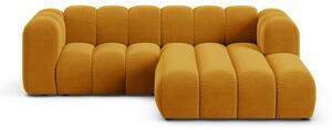 Divano angolare giallo ad angolo destro Lupine - Micadoni Home