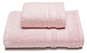 Asciugamano con Ospite in Cotone Soft Rosa Fard Caleffi