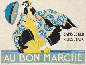 Riproduzione Au Bon March Art Nouveau Vintage