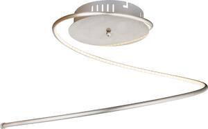 Lampada a sospensione Globo Kyle, finitura nichel opaco, 1 LED; codice prodotto: 67826-16