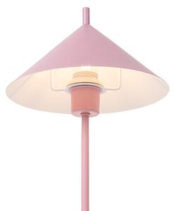 Lampada da tavolo di design rosa - Triangolo