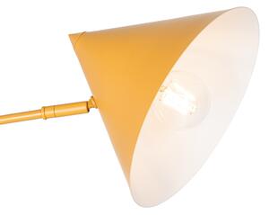 Lampada da parete design gialla orientabile - Triangolo