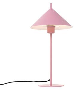 Lampada da tavolo di design rosa - Triangolo