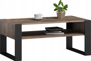 Tavolino KAJA 100, rovere coloniale, loft, retrò, rustico