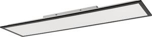 EGLO LED a soffitto Bottazzo, lampada a soffitto 100x25 cm, pannello ultrapiatto in alluminio, dimmerabile con telecomando, variazione della temperatura di colore