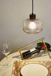 Paulmann Pauleen lampada a sospensione Gleaming Smoke vetro fumé Ø18cm sospensione max. 25W E27 accorciabile