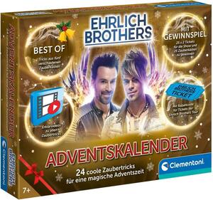 Fratelli Clementoni Ehrlich - Calendario dell'Avvento di magia