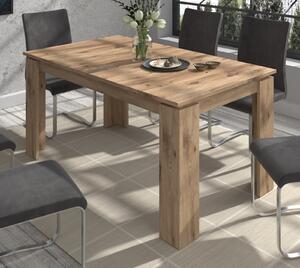 Tavolo da pranzo in rovere "Selen" Tavolo da cucina allungabile 160 - 200 cm, per un massimo di 8 persone