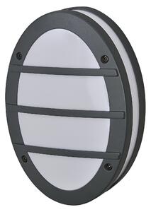 OSRAM ENDURA CLASSIC ORBICK W lampada da esterno, applique, attacco E27, grigio scuro, alluminio, installazione rapida e semplice, diffusore smerigliato, classe di protezione IP65, uso esterno