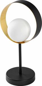 LEDVANCE DECOR Lampada da tavolo Memphis, nero/oro, con base G9 per una facile sostituzione della sorgente luminosa, può essere dotata di una lampada semplice o intelligente, classe di protezione IP20