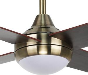 Lampadario Ventilatore da soffitto Easymal 18W illuminazione Led regolabile con telecomando M LEDME