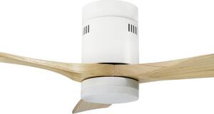 Lampadario Ventilatore da soffitto White Energy 18W illuminazione Led regolabile con telecomando M LEDME