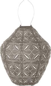 LUMIZ Lanterna solare Mandela Jar - 30 cm - Taupe