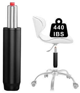 Ammortizzatore a gas per sedia da ufficio - Regolabile 270-390 mm - Portata 200 kg - Nero