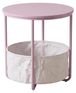 Tavolino rotondo con cesto, diametro 45 cm x altezza 50 cm