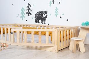 Letto Montessori basso per bambini Bear