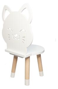 Tavolo per bambini con sedie - Cat - bianco - impostato - 1x tavolo + 2x sedia