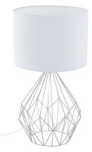 Pedregal 1 lampada da tavolo cromo, bianco (LT)