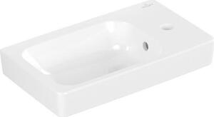 VB Lavamano Architectura 480x275 mm rettangolare BP sinistra 1HL. w. SOVRAPPOSIZIONE. Bianco alpino