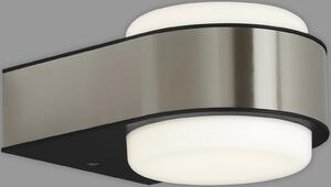 Lampada da parete per esterni a LED Lampada da esterno in acciaio inox 6,5W IP44 4000K plastica Briloner