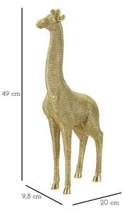 Scultura Giraffa H Cm 49