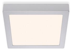 Lampada a LED da incasso lampada da soffitto 16,5 W quadrata cromo opaco Briloner