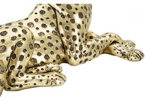 Scultura Leopardo Points Sdraiato H Cm 13,9