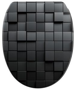 Sedile per WC SANILO® Cube con chiusura morbida e sgancio rapido, coperchio per WC direttamente dal produttore, sedile per WC, sedile per WC, copriwater, sedile per WC