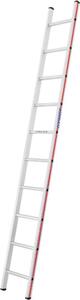 Scala a pioli Hymer, 6 pioli, lunghezza 1,78 m, altezza di sbraccio 2,75 m, peso 2,9 kg
