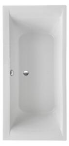 Vasca da bagno Ottofond Tampico 180 x 80 cm, bianca