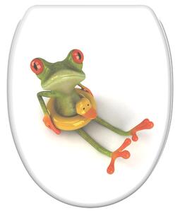 Sedile WC SANILO® con chiusura ammortizzata e chiusura rapida Froggy, coperchio WC direttamente dal produttore, coperchio per WC, sedile WC, coperchio per WC, sedile per WC