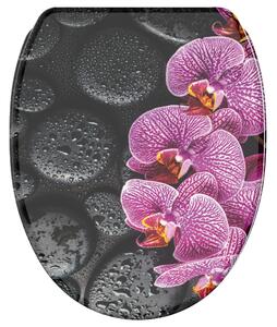 Sedile WC SANILO® con chiusura ammortizzata e chiusura rapida Madeira, coperchio WC direttamente dal produttore, coperchio per WC, sedile WC, coperchio per WC, sedile per WC