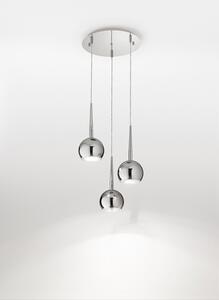 Lampadario bol diodi sfera 3 x e27 affralux