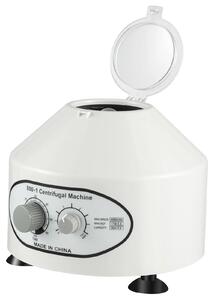 Centrifuga da laboratorio - Centrifuga da banco a bassa velocità - 4000 giri/min - capacità 6 x 20 ml - tempo e velocità regolabili - spina di tipo europeo - colore bianco
