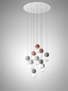 Lampadario sfera g9 gealuce 10 luci