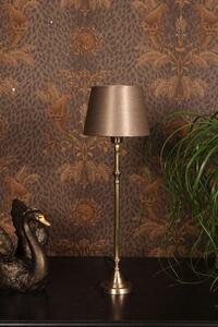 Lampada da tavolo in stile olandese, base dorata (51 cm) – Elegante base per lampada in ottone, piedistallo per lampade da tavolo in stile antico, adatto per attacchi E27, ideale per l'arredamento di interni