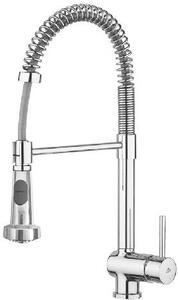 Paffoni Stick - Miscelatore per lavello con braccio flessibile, cromo SK176CR