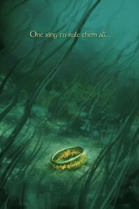 Posters, Stampe Lord of the Rings - One ring to rule them all, (80 x 120 cm)