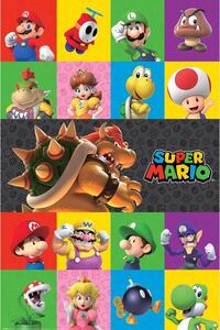 Posters, Stampe Super Mario - Characters