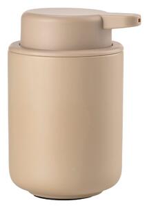 Dispenser per sapone beige in gres 250 ml Ume – Zone