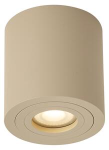 Faretto da soffitto moderno tortora GU10 50mm IP44 - Capa