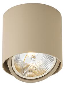Faretto da soffitto moderno orientabile tortora GU10 AR111 - Impact