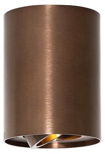 Faretto da soffitto moderno bronzo scuro orientabile e girevole - Rondoo Up