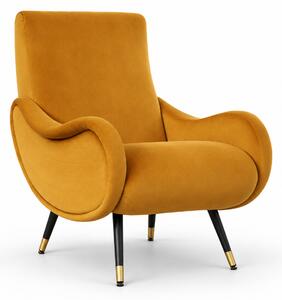 Poltrona Miss in Velluto Colorato Premium - Design Iconico Anni 50