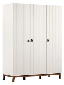 Armadio per bambini beige 149x196x58 cm Sezane – Vipack