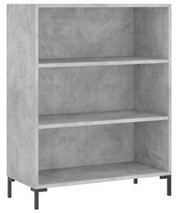 Mobile Porta CD Grigio Sonoma 102x23x177,5 cm Legno Multistrato